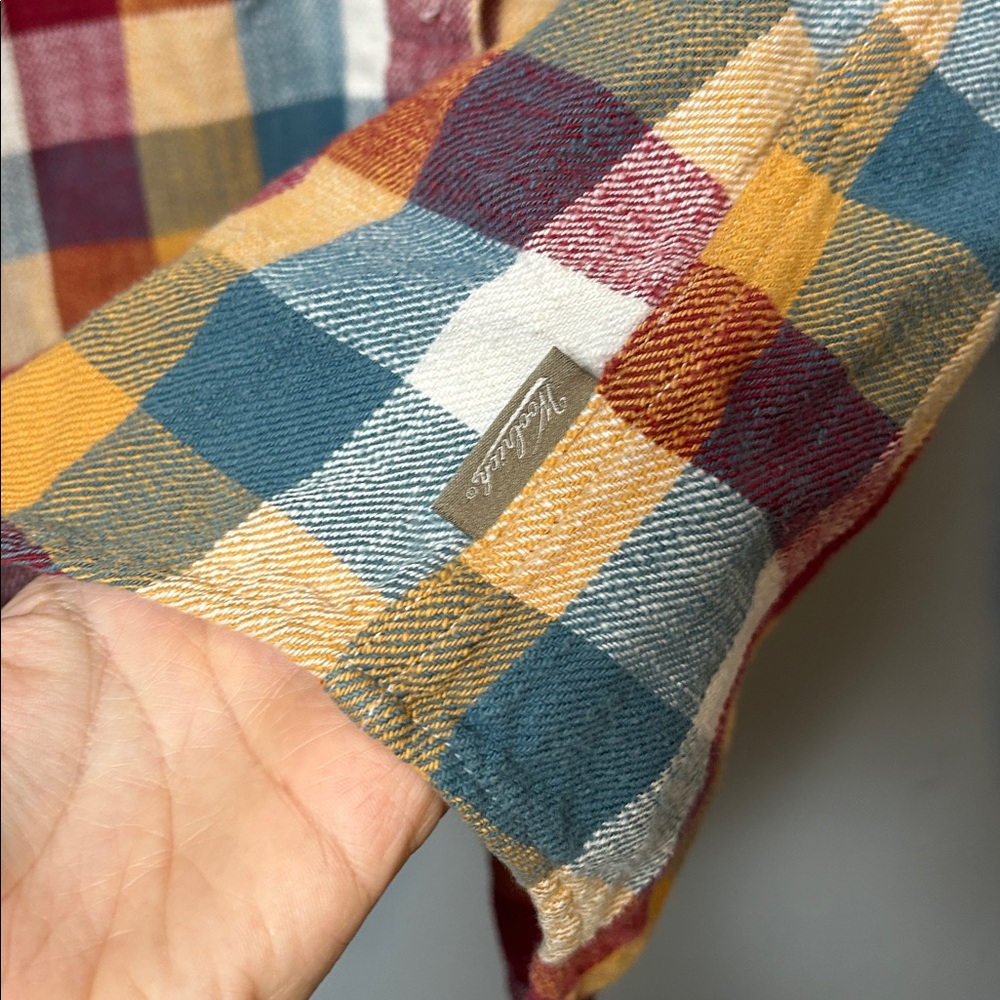Woolrich buffalo women’s Multicolor Plaid Button Down Shirt cotton XS - Picture 8 of 11